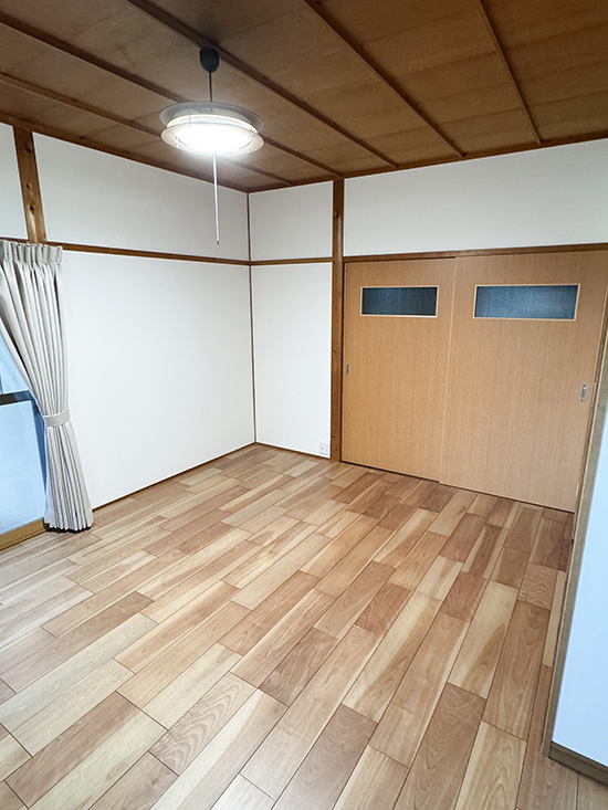 和室から洋室へリフォームafter1